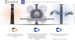 Desktop Screenshot of osmoseformations.com